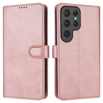 AZNS For Samsung Galaxy S25 Ultra Case PU Leather Wallet Phone Cover