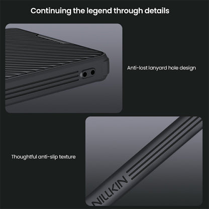 NILLKIN Camshield Pro for Samsung Galaxy S25 Ultra Magnetic Case TPU+PC Phone Cover with Slider Camera