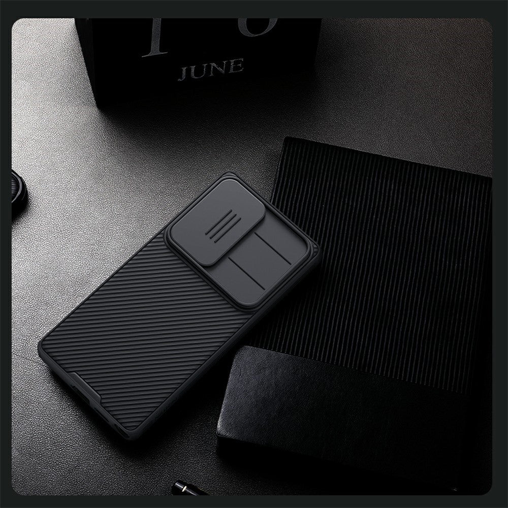 NILLKIN Camshield Pro for Samsung Galaxy S25 Ultra Magnetic Case TPU+PC Phone Cover with Slider Camera