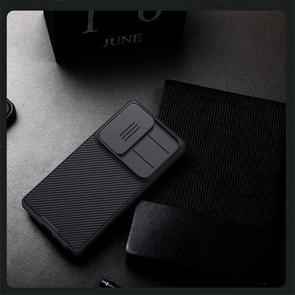 NILLKIN Camshield Pro for Samsung Galaxy S25 Ultra Magnetic Case TPU+PC Phone Cover with Slider Camera