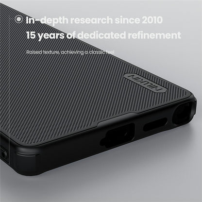 NILLKIN Frosted Shield Pro for Samsung Galaxy S25 Ultra Magnetic Case PC+TPU Phone Cover