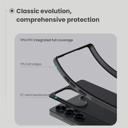 NILLKIN Frosted Shield Pro for Samsung Galaxy S25 Ultra Magnetic Case PC+TPU Phone Cover