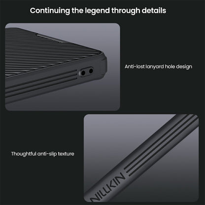 NILLKIN Camshield Pro Series for Samsung Galaxy S25 Ultra Case PC+TPU Slide Camera Lid Phone Cover