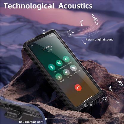 REDPEPPER For Samsung Galaxy S25 Ultra IP68 Waterproof Magnetic Case Clear Phone Cover