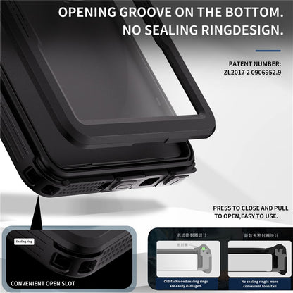 REDPEPPER For Samsung Galaxy S25 Ultra IP68 Waterproof Magnetic Case Clear Phone Cover