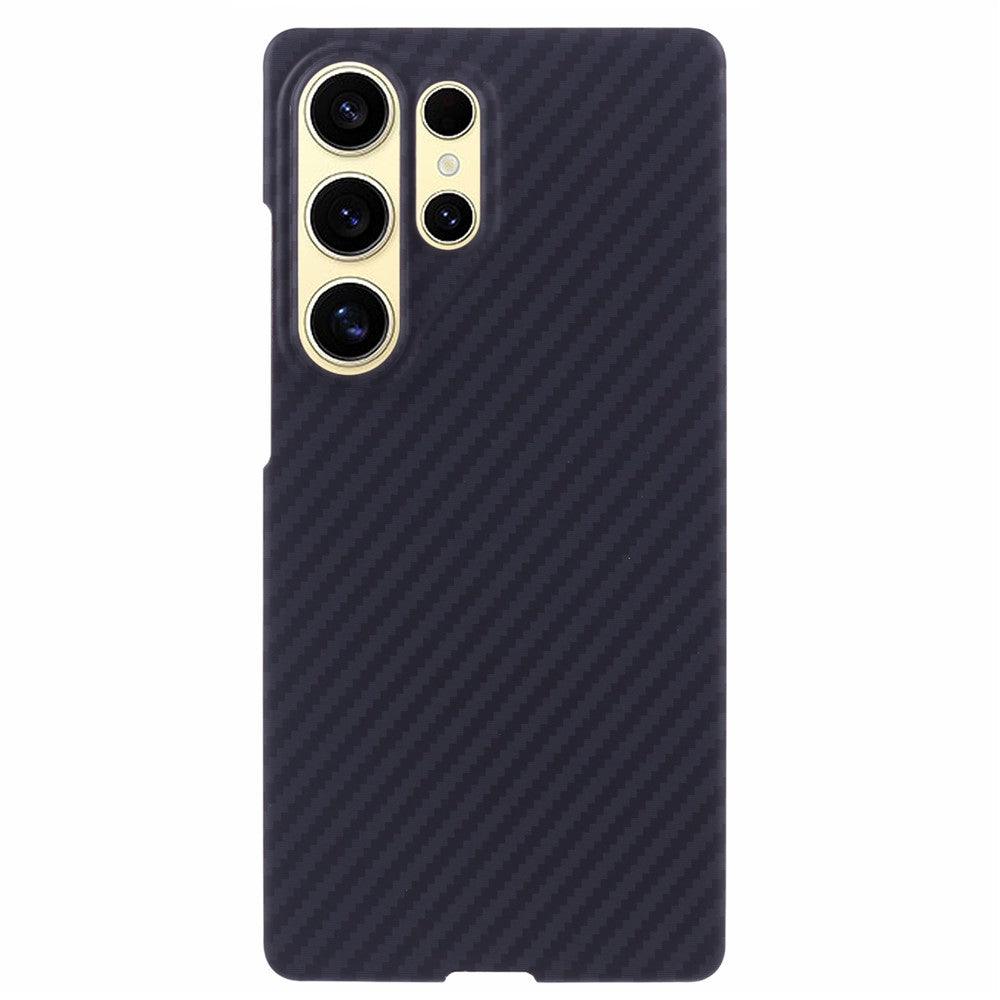 X-LEVEL For Samsung Galaxy S25 Ultra Magnetic Case Ultra-Thin PC Hard Phone Cover Carbon Fiber Texture