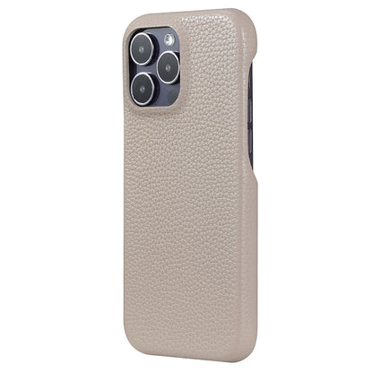 For iPhone 14 Pro Case Litchi Texture PU Leather PET Phone Back Cover
