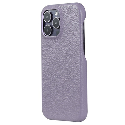 For iPhone 14 Pro Case Litchi Texture PU Leather PET Phone Back Cover