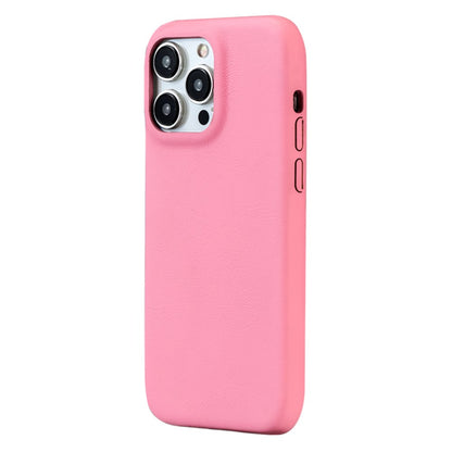 For iPhone 14 Pro Case Skin-Touch Lambskin Texture PU Leather + PET Phone Cover