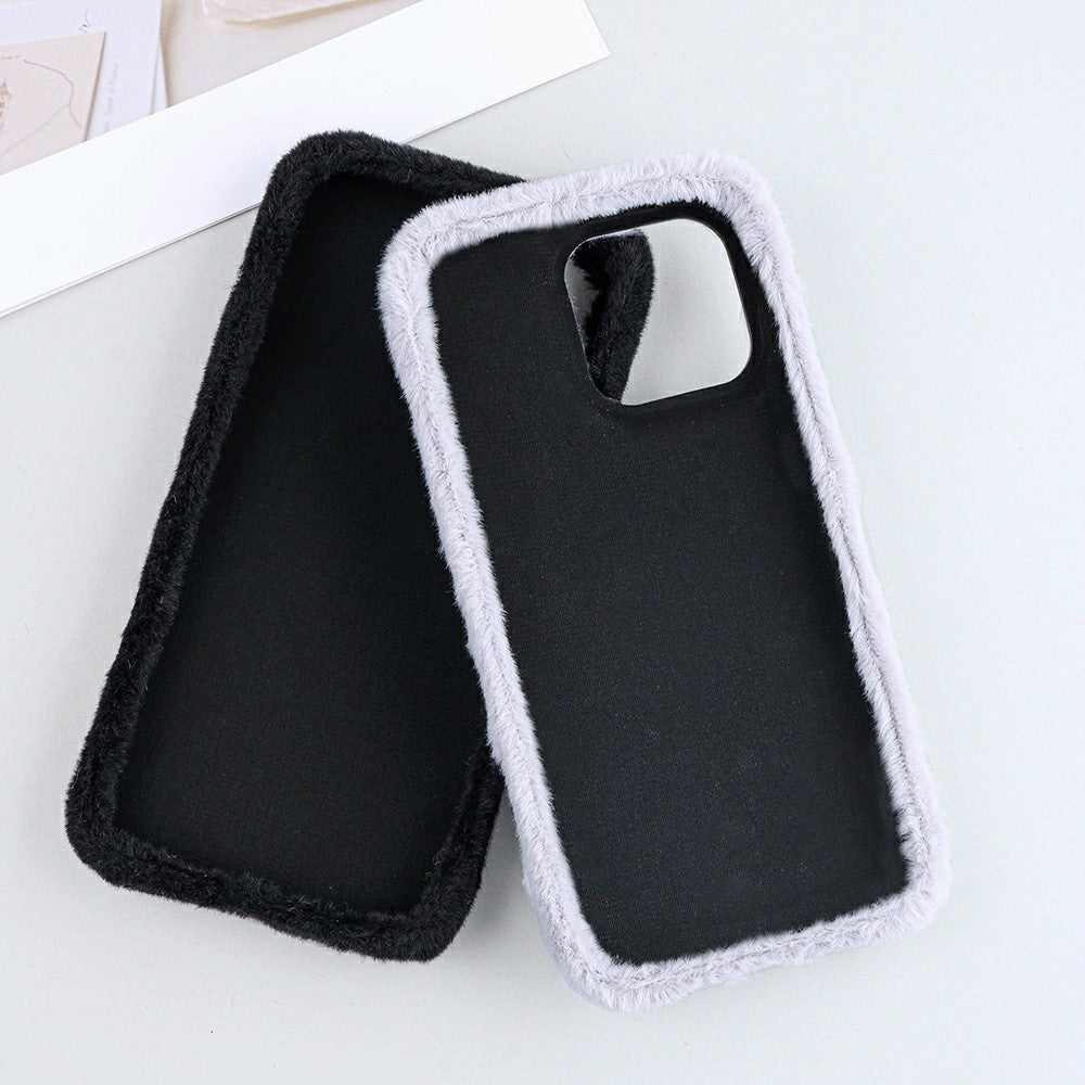 For iPhone 14 Pro Case Jade Fox Velvet Leather + PET Phone Protective Cover