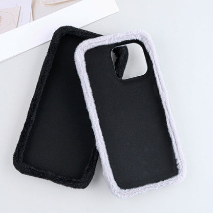For iPhone 14 Pro Case Jade Fox Velvet Leather + PET Phone Protective Cover