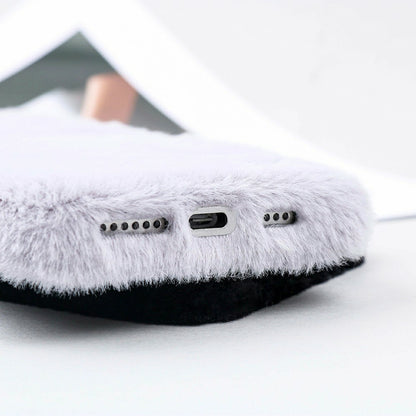 For iPhone 14 Pro Case Jade Fox Velvet Leather + PET Phone Protective Cover