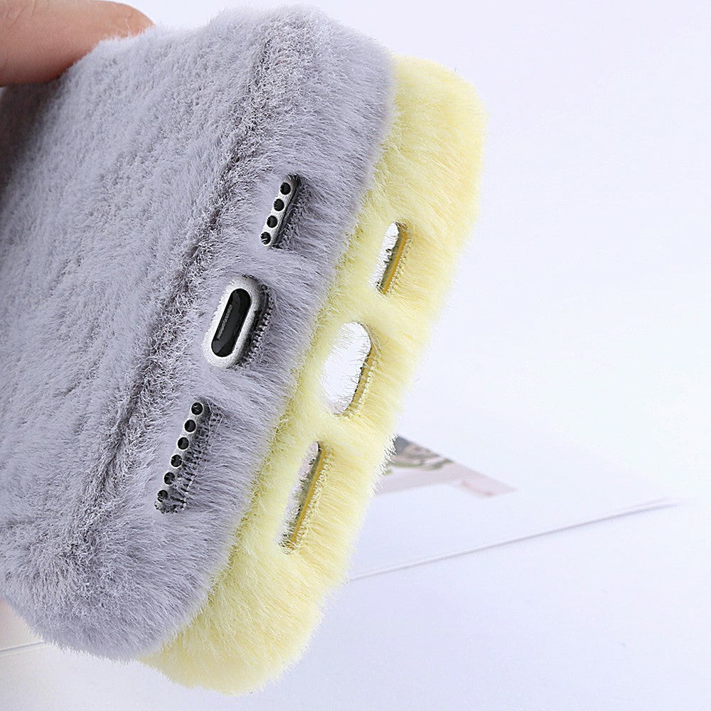 For iPhone 14 Pro Case Jade Fox Velvet Leather + PET Phone Protective Cover