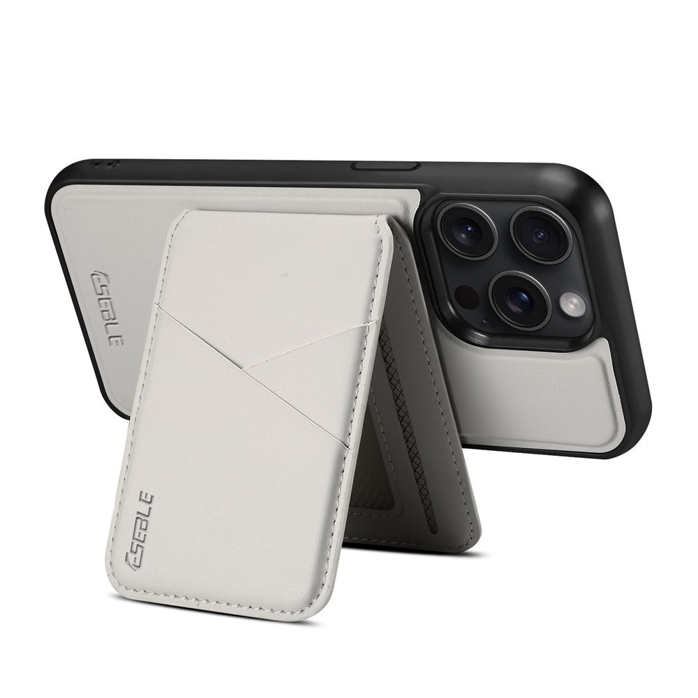 ESEBLE E3 For iPhone 14 Pro Magnetic Case with Detachable Card Holder Leather + TPU RFID Blocking Phone Cover