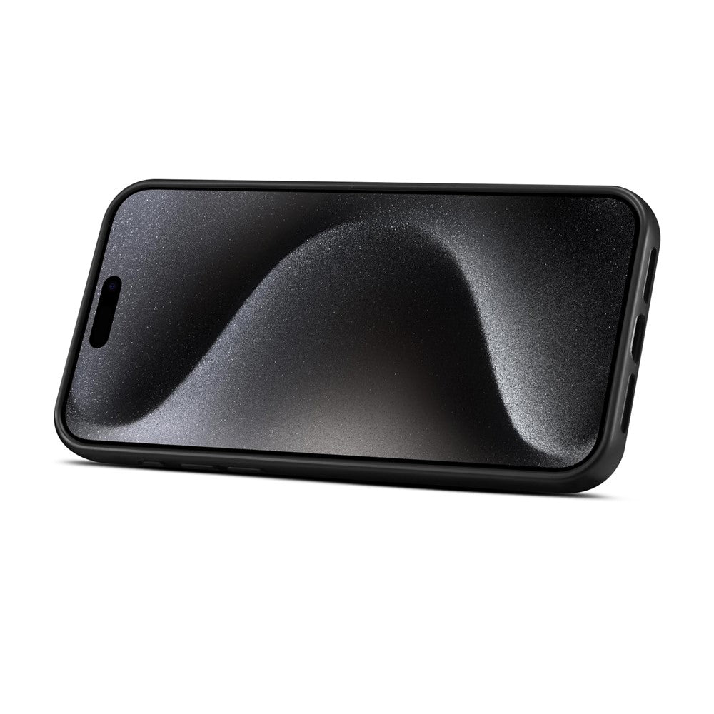 ESEBLE E3 For iPhone 14 Pro Magnetic Case with Detachable Card Holder Leather + TPU RFID Blocking Phone Cover