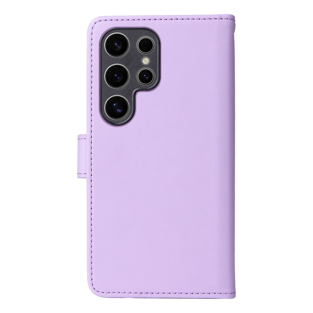 For Samsung Galaxy S25 Ultra Magnetic Case BETOPNICE Detachable PU Leather Phone Cover with Strap