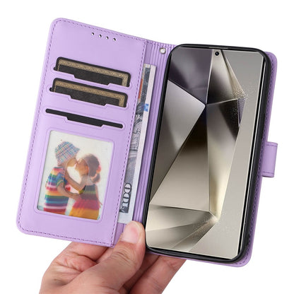 For Samsung Galaxy S25 Ultra Magnetic Case BETOPNICE Detachable PU Leather Phone Cover with Strap