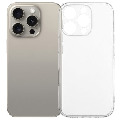 UNITHIN For iPhone 14 Pro Case Ultra Thin 0.7mm Clear TPU Anti Drop Phone Cover Precise Cutouts