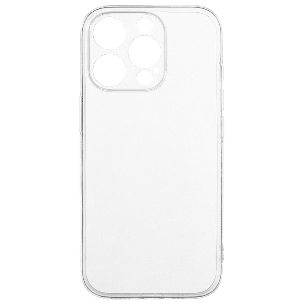 UNITHIN For iPhone 14 Pro Case Ultra Thin 0.7mm Clear TPU Anti Drop Phone Cover Precise Cutouts
