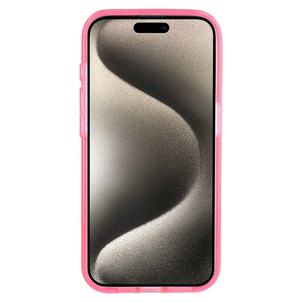 For iPhone 14 Pro Case Compatible with MagSafe 2.0mm PC + TPU Glitter Phone Cover