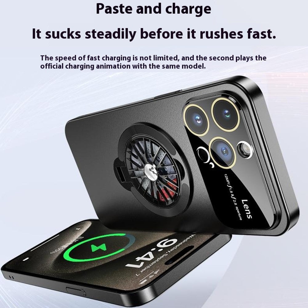 For iPhone 14 Pro Case Compatible with MagSafe Hard PC Kickstand Phone Cover