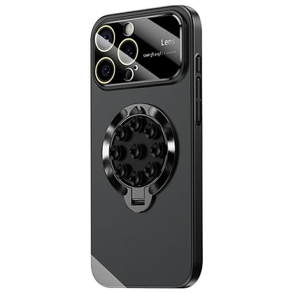 For iPhone 14 Pro Case Compatible with MagSafe Suction Cup Kickstand PC Phone Cover
