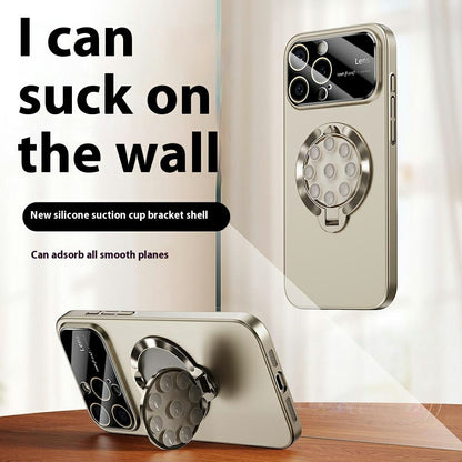 For iPhone 14 Pro Case Compatible with MagSafe Suction Cup Kickstand PC Phone Cover