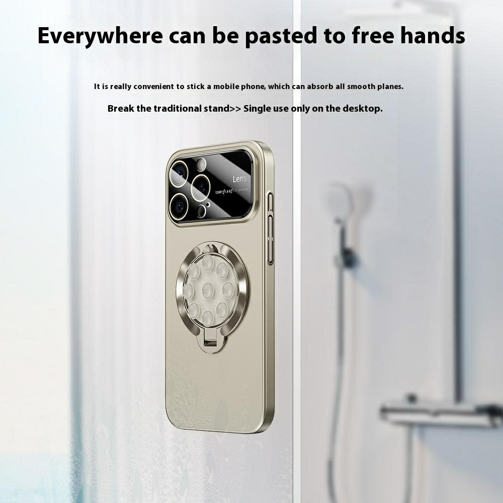 For iPhone 14 Pro Case Compatible with MagSafe Suction Cup Kickstand PC Phone Cover