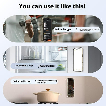 For iPhone 14 Pro Case Compatible with MagSafe Suction Cup Kickstand PC Phone Cover