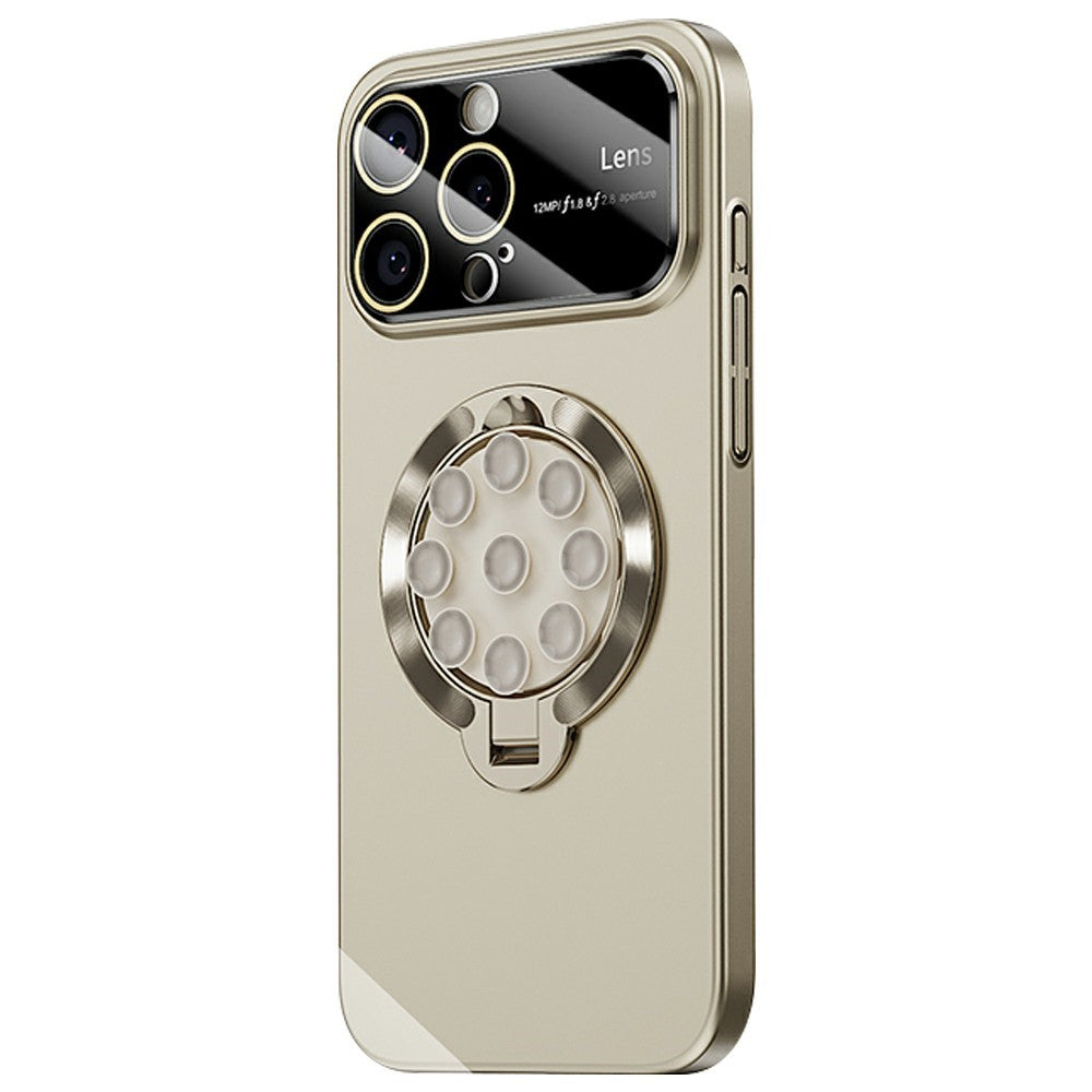For iPhone 14 Pro Case Compatible with MagSafe Suction Cup Kickstand PC Phone Cover
