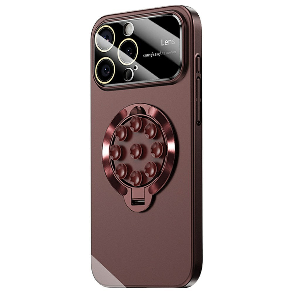 For iPhone 14 Pro Case Compatible with MagSafe Suction Cup Kickstand PC Phone Cover