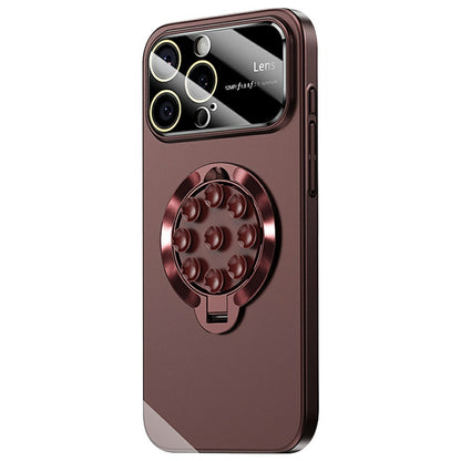 For iPhone 14 Pro Case Compatible with MagSafe Suction Cup Kickstand PC Phone Cover
