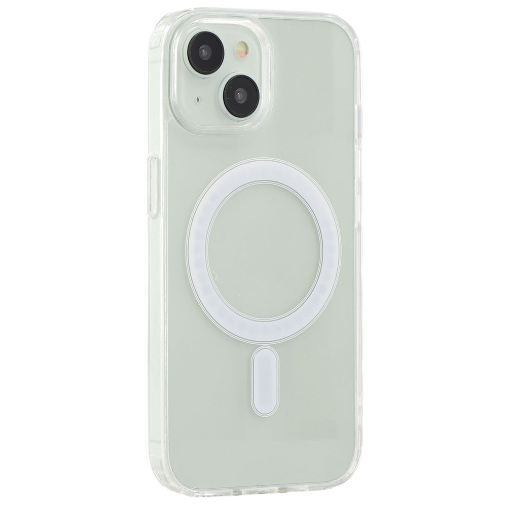 For iPhone 15 Plus / 14 Plus Case Compatible with MagSafe TPU + Acrylic Clear Phone Cover