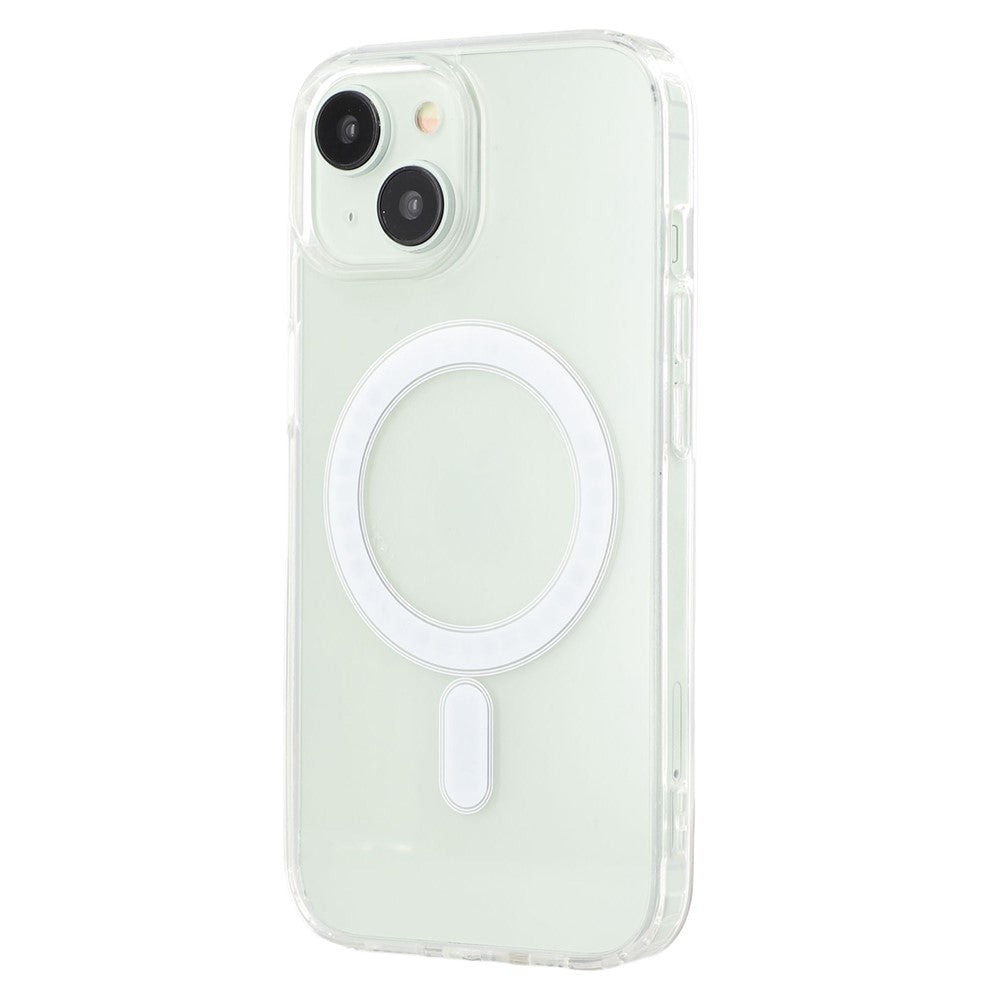 For iPhone 15 Plus / 14 Plus Case Compatible with MagSafe TPU + Acrylic Clear Phone Cover