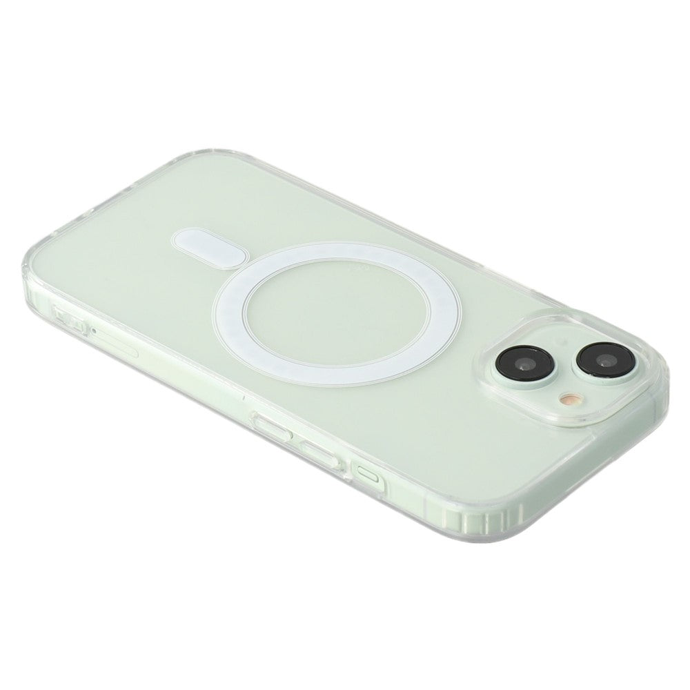 For iPhone 15 Plus / 14 Plus Case Compatible with MagSafe TPU + Acrylic Clear Phone Cover