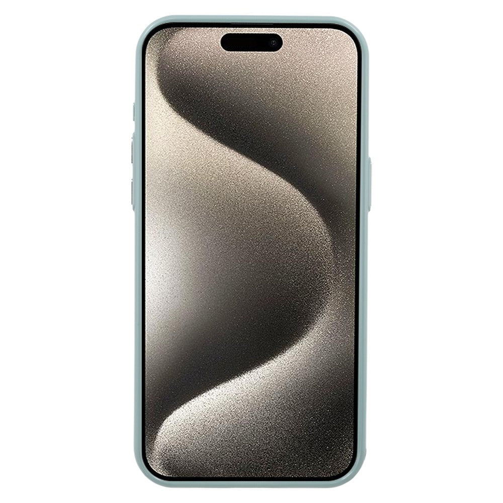 For iPhone 15 Pro Case Compatible with MagSafe Glitter Design IMD TPU + PC Phone Back Cover