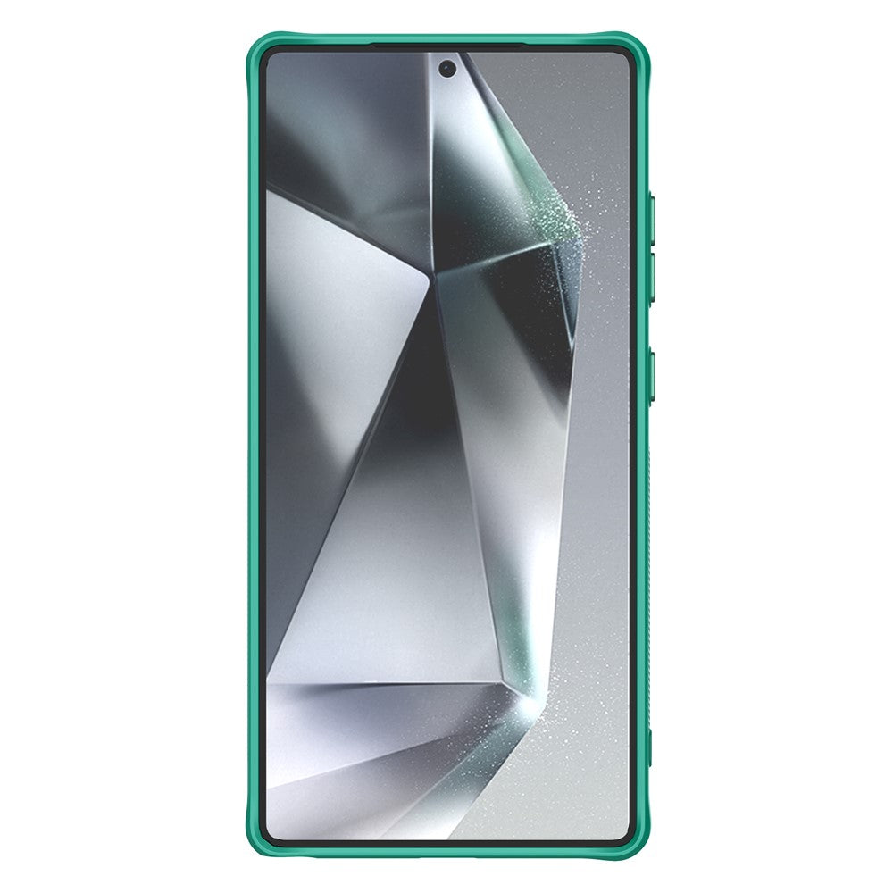NILLKIN Iceblade CamProp For Samsung Galaxy S25 Ultra Magnetic Case Lens Cover Kickstand PC + TPU Phone Cover