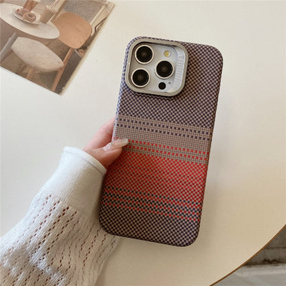 For iPhone 14 Pro Case Compatible with MagSafe PC Phone Back Cover Metal Lens Frame Kickstand