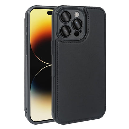 For iPhone 14 Pro Magnetic Case RCS Eco Friendly Flip Phone Cover with Kickstand RFID Blocking