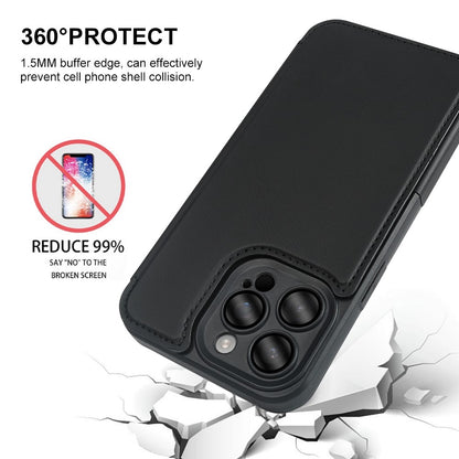 For iPhone 14 Pro Magnetic Case RCS Eco Friendly Flip Phone Cover with Kickstand RFID Blocking