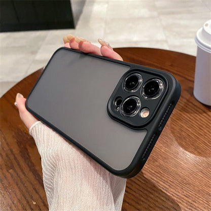 For iPhone 14 Pro Case PC + TPU Heat Dissipation Phone Back Cover Skin Touch