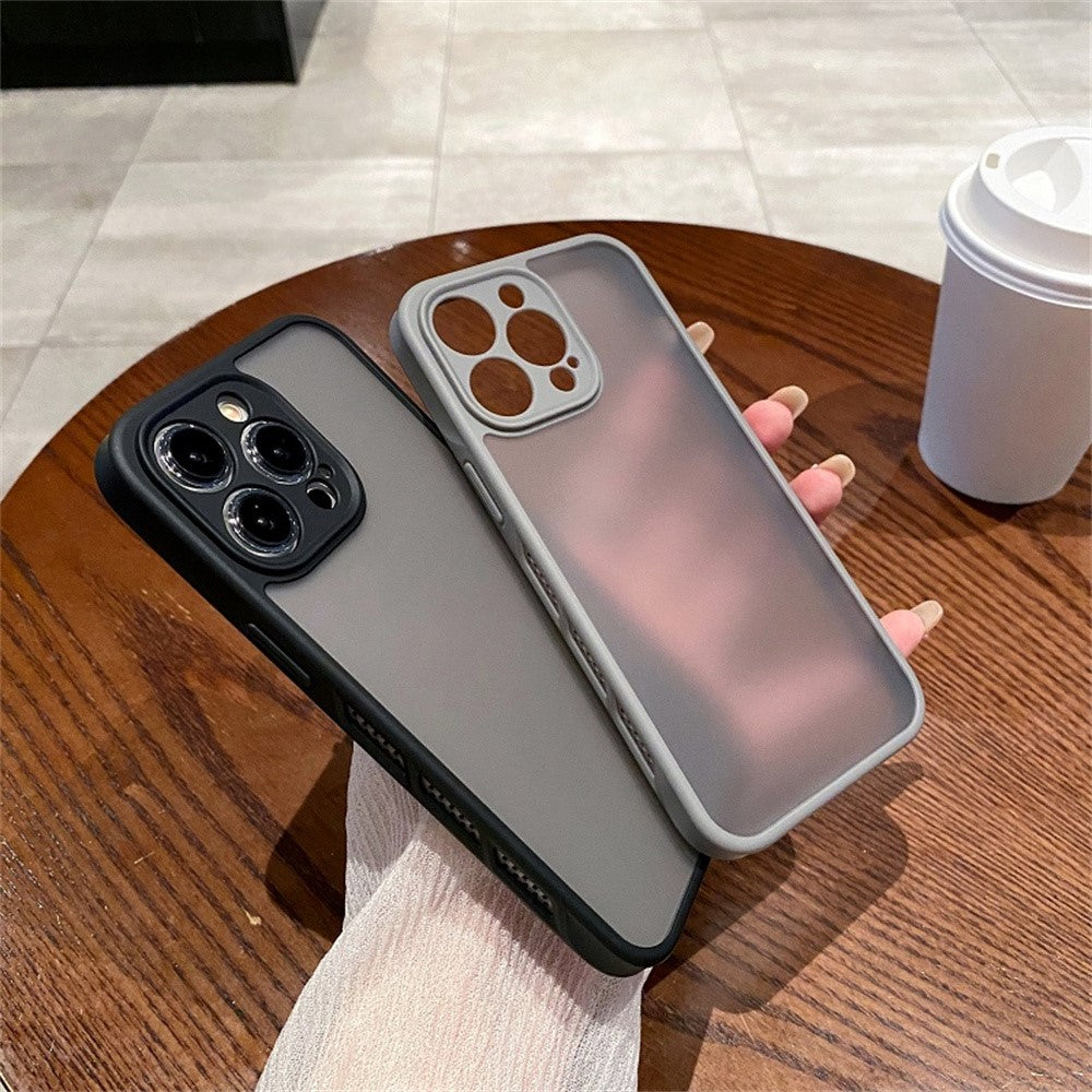 For iPhone 14 Pro Case PC + TPU Heat Dissipation Phone Back Cover Skin Touch