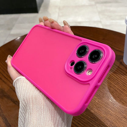For iPhone 14 Pro Case PC + TPU Heat Dissipation Phone Back Cover Skin Touch