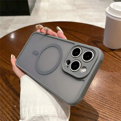 For iPhone 14 Pro Case Compatible with MagSafe TPU + PC Skin Touch Matte Phone Cover
