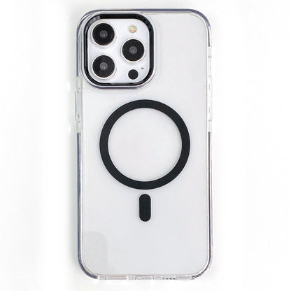 For iPhone 14 Pro Crystal Clear Case Compatible with MagSafe TPU + PC Phone Back Cover