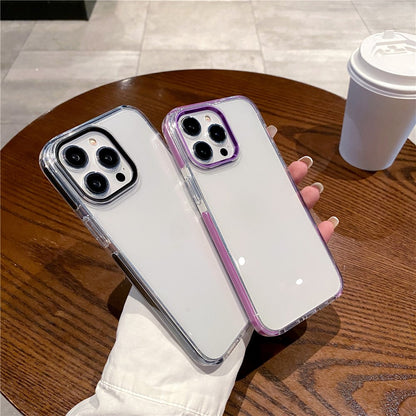 For iPhone 14 Pro Phone Case Ultra Clear Shockproof PC + TPU Back Cover