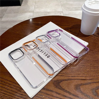 For iPhone 14 Pro Phone Case Ultra Clear Shockproof PC + TPU Back Cover