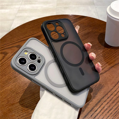 For iPhone 14 Pro Case Compatible with MagSafe PC + TPU Heat Dissipation Back Cover