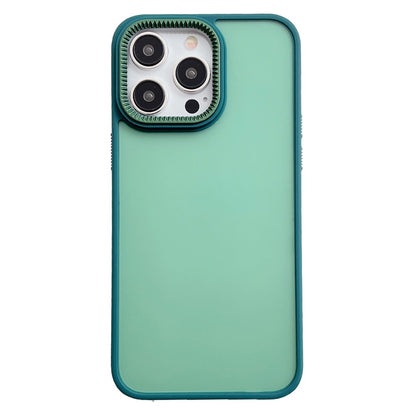 For iPhone 14 Pro Case Gear Inspired Design PC + TPU Skin Touch Phone Cover