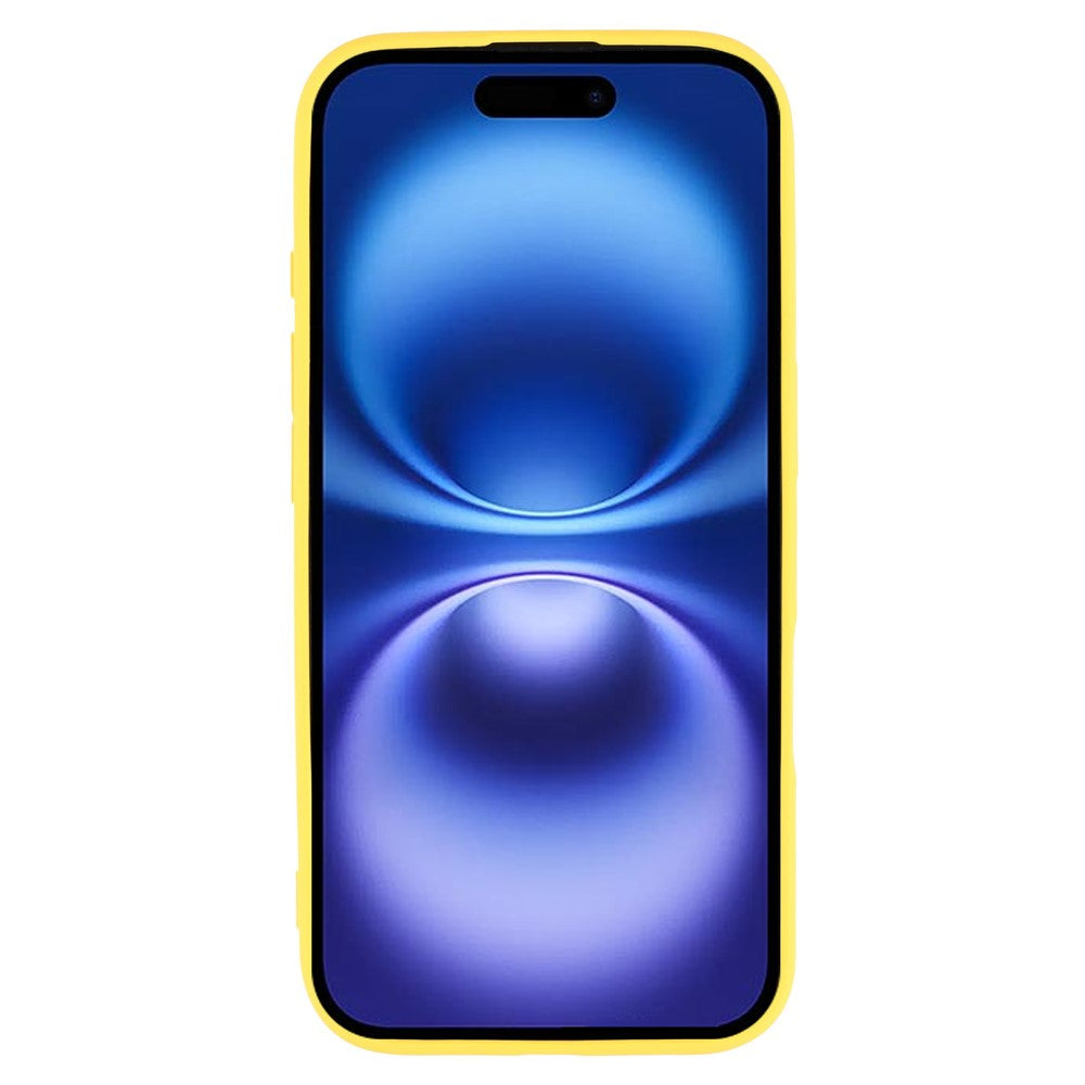 For iPhone 16 Case Compatible with MagSafe Liquid Silicone Phone Cover with Tempered Glass Lens Protector